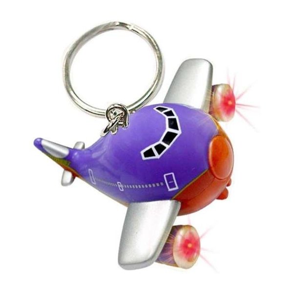 Go-Go Southwest Airplane Keychain with Light and Sound GO58446